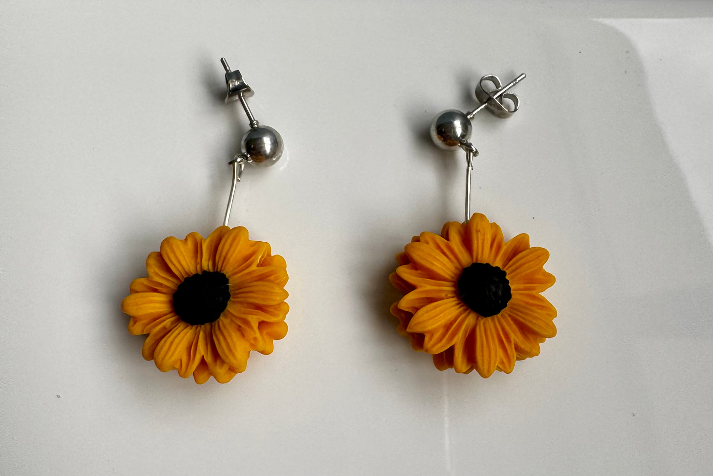 Sunshine Drops Polymer Clay Earrings